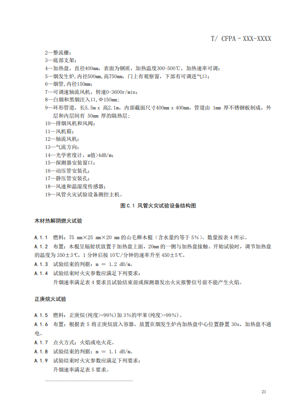 關(guān)于對(duì)《風(fēng)管感煙火災(zāi)探測器》（征求意見稿）征求意見的函