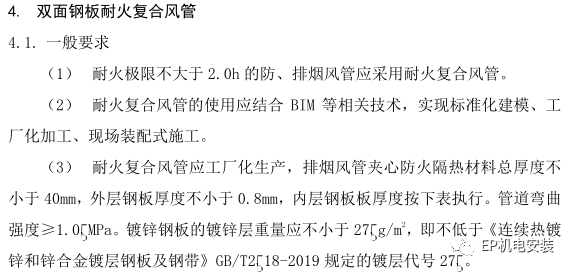 防排煙風(fēng)管做法的參考意見(jiàn)匯總！